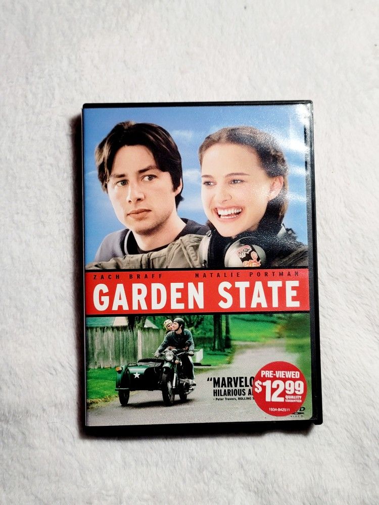 Garden State DVD (Blockbuster Rental) 2005