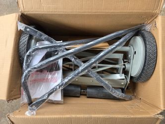 Like New Push Reel Lawn Mower