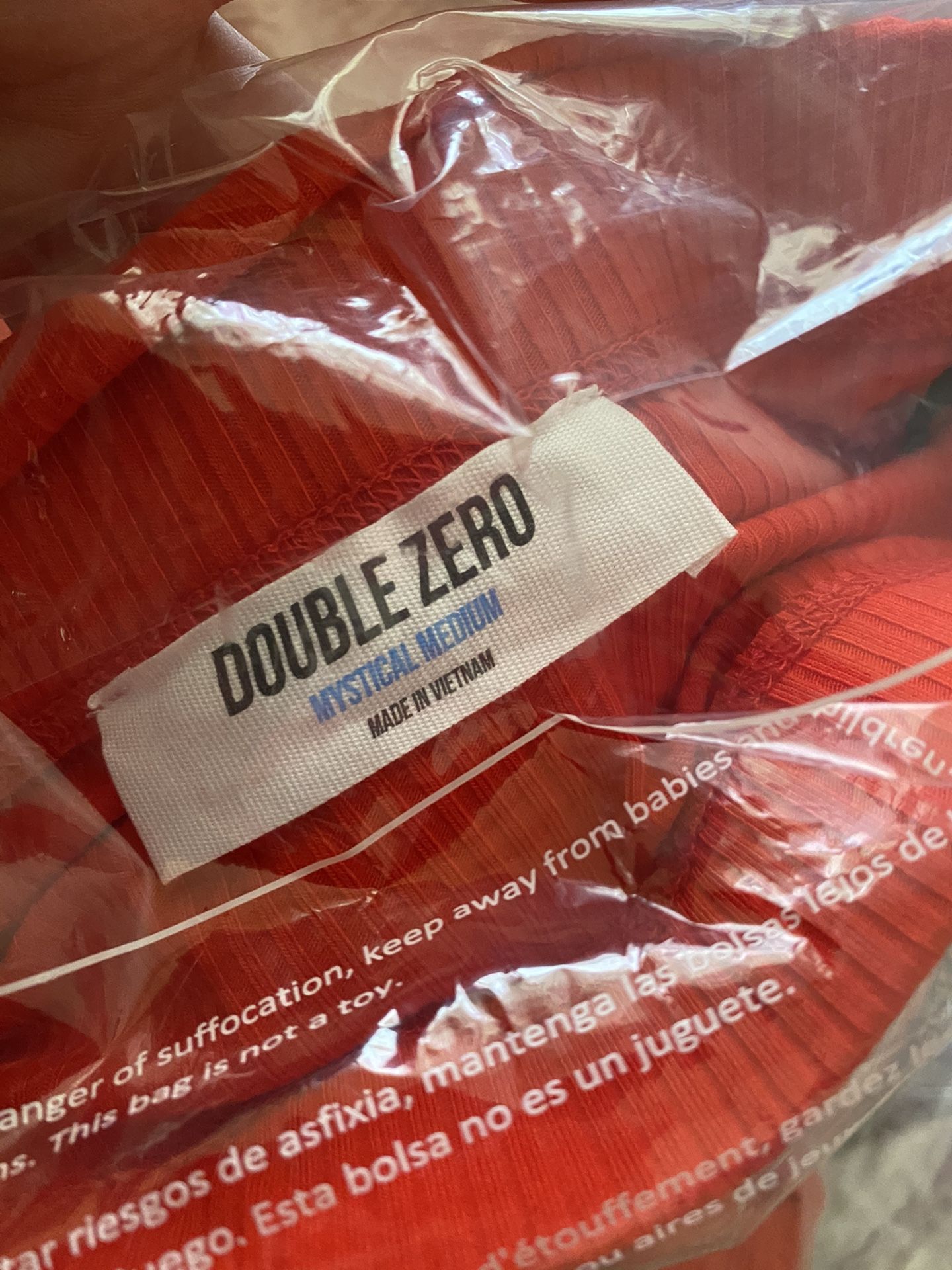 Red bodysuit