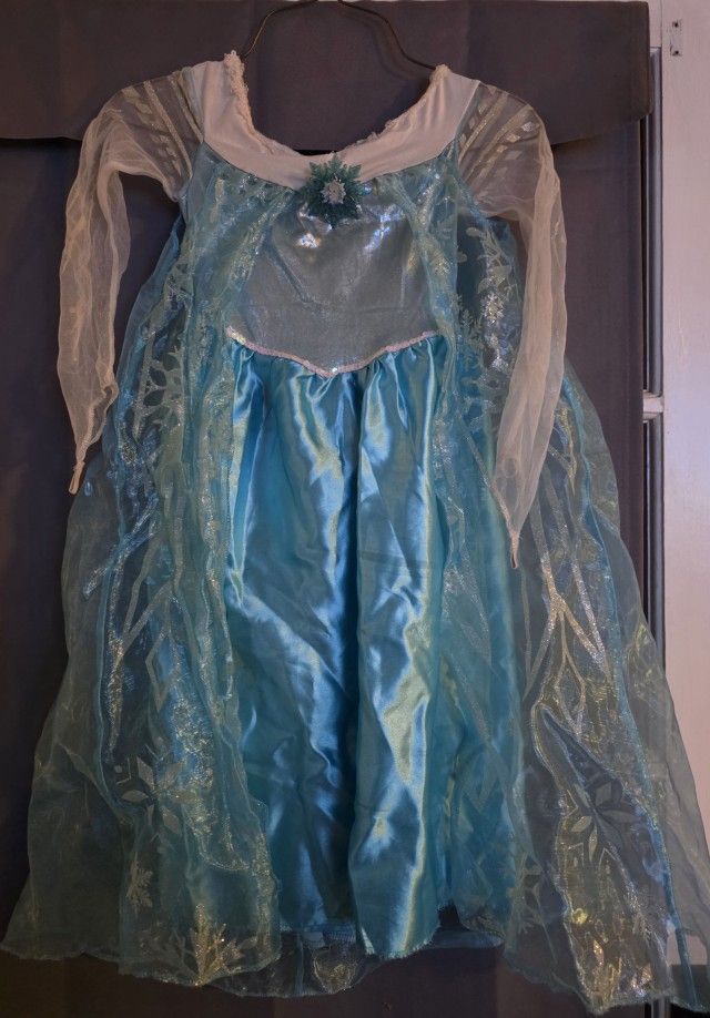 Frozen Elsa Girls Halloween Costume 
