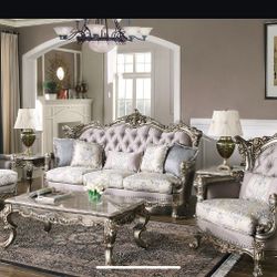 Living Room Suite Special- Traditional, 18-century European Style,  Retro Or Vintage Style