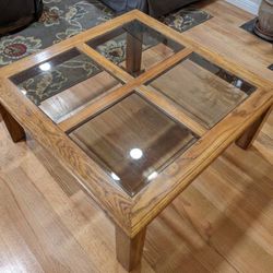 Square coffee table