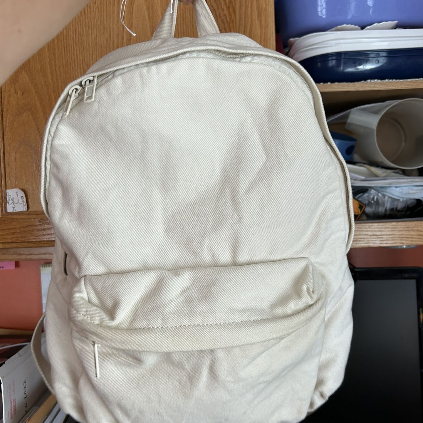Brandy Melville White Backpack for Sale in Wood Dale, IL - OfferUp