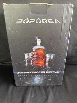 Boporea Stormtrooper Bottle Whiskey Decanter Set