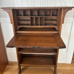 Antique Cabinet Desk 
