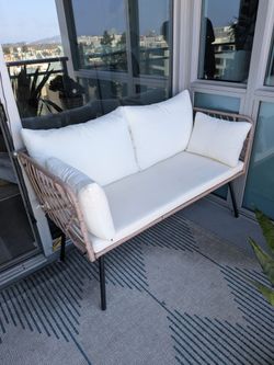Outdoor sofa loveseat
