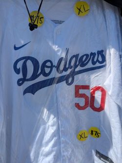 Dodgers Jersey Betts White