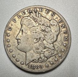 1883-CC MORGAN DOLLAR NICE DETAIL KEY DATE CARSON CITY #8957