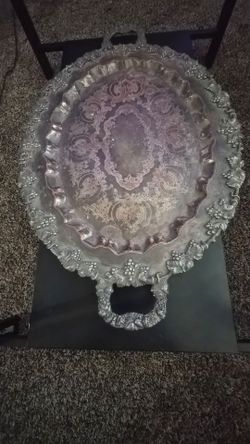 Silver platter