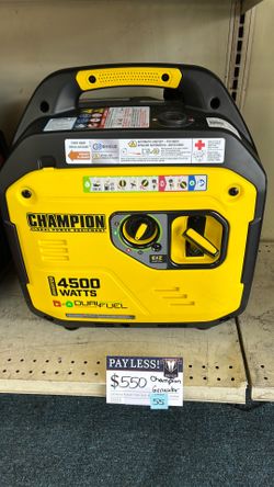 Champion 4500 watts Generator