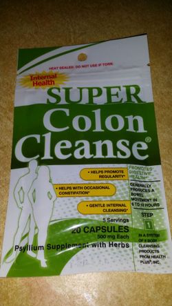 Colon cleansing. ..health