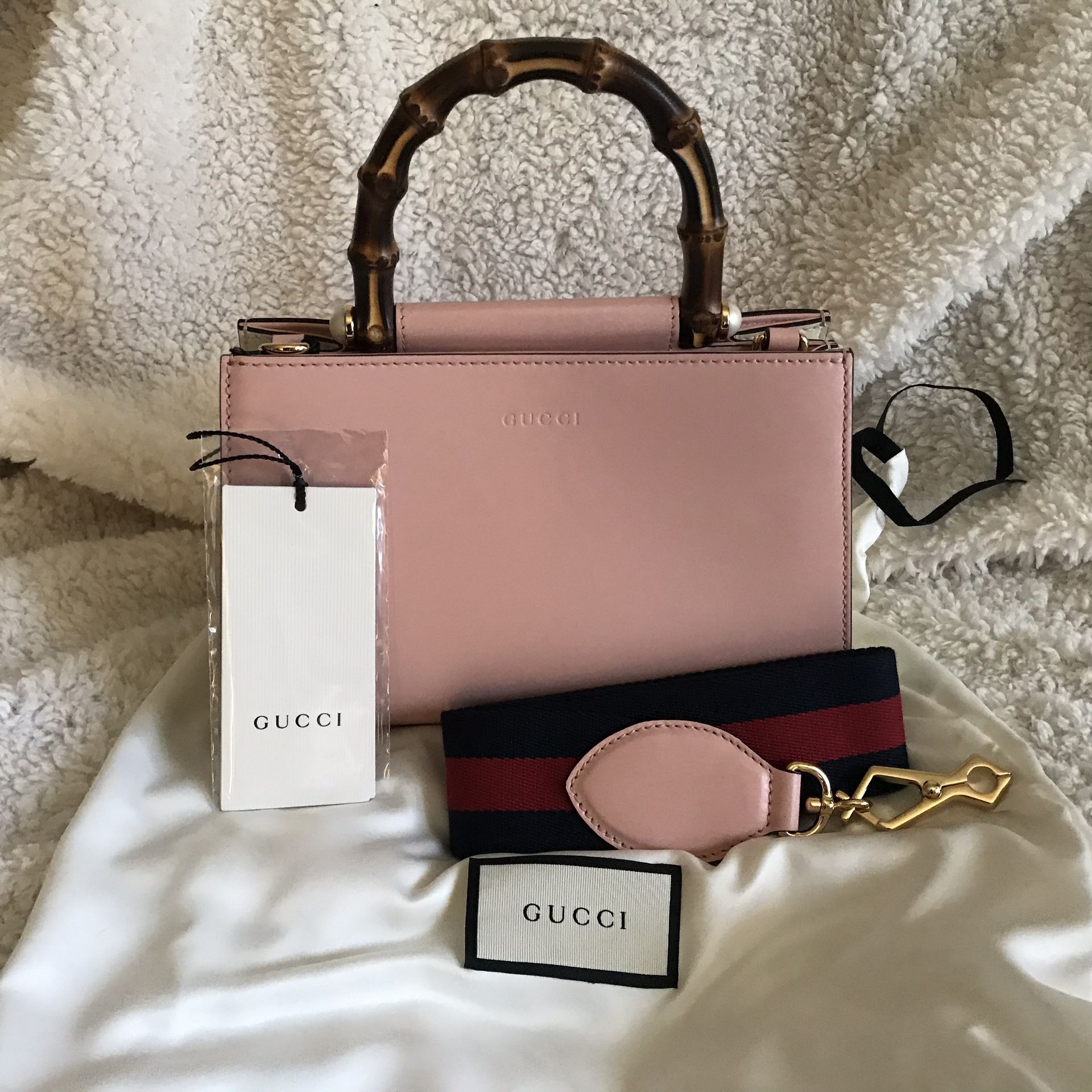 Gucci Nymphaea Satchel Two Way Carry