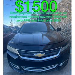 2016 Chevy Impala No Credit Application No Requirement