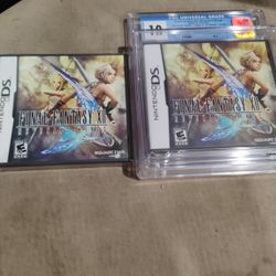 Final Fantasy XII Revenant Wings Nintendo DS Graded With Sealed