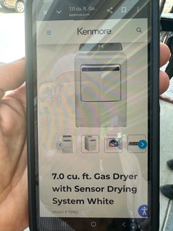 Brand New Kenmore Gas Dryer sealed