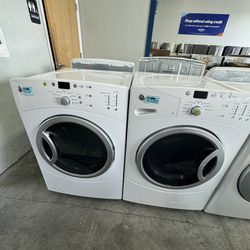 GE a set Washer & dryer 