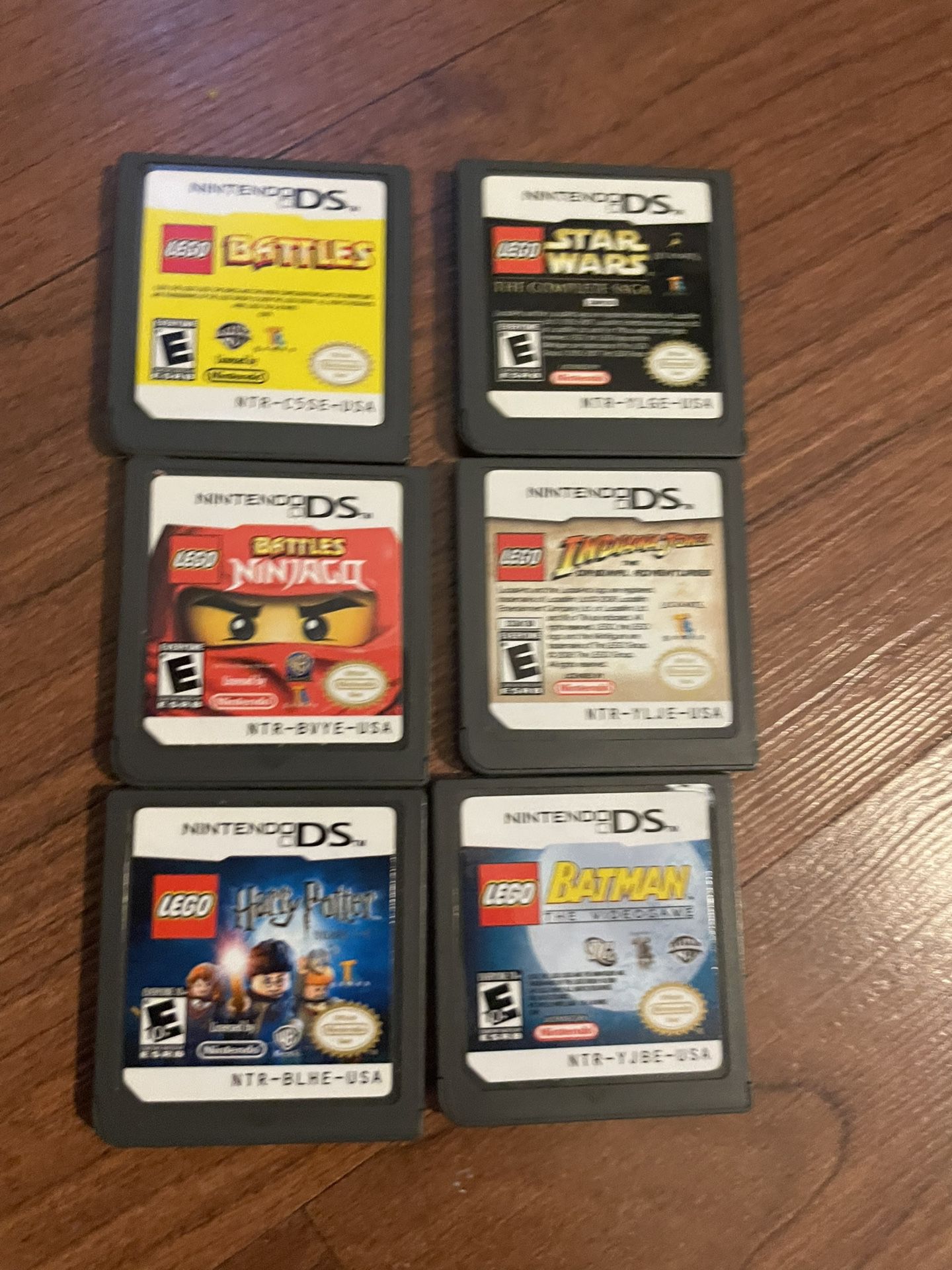 Nintendo DS Lego Game Lot