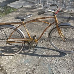 1960s Huffy Bike  With Schwinn Handlebars 