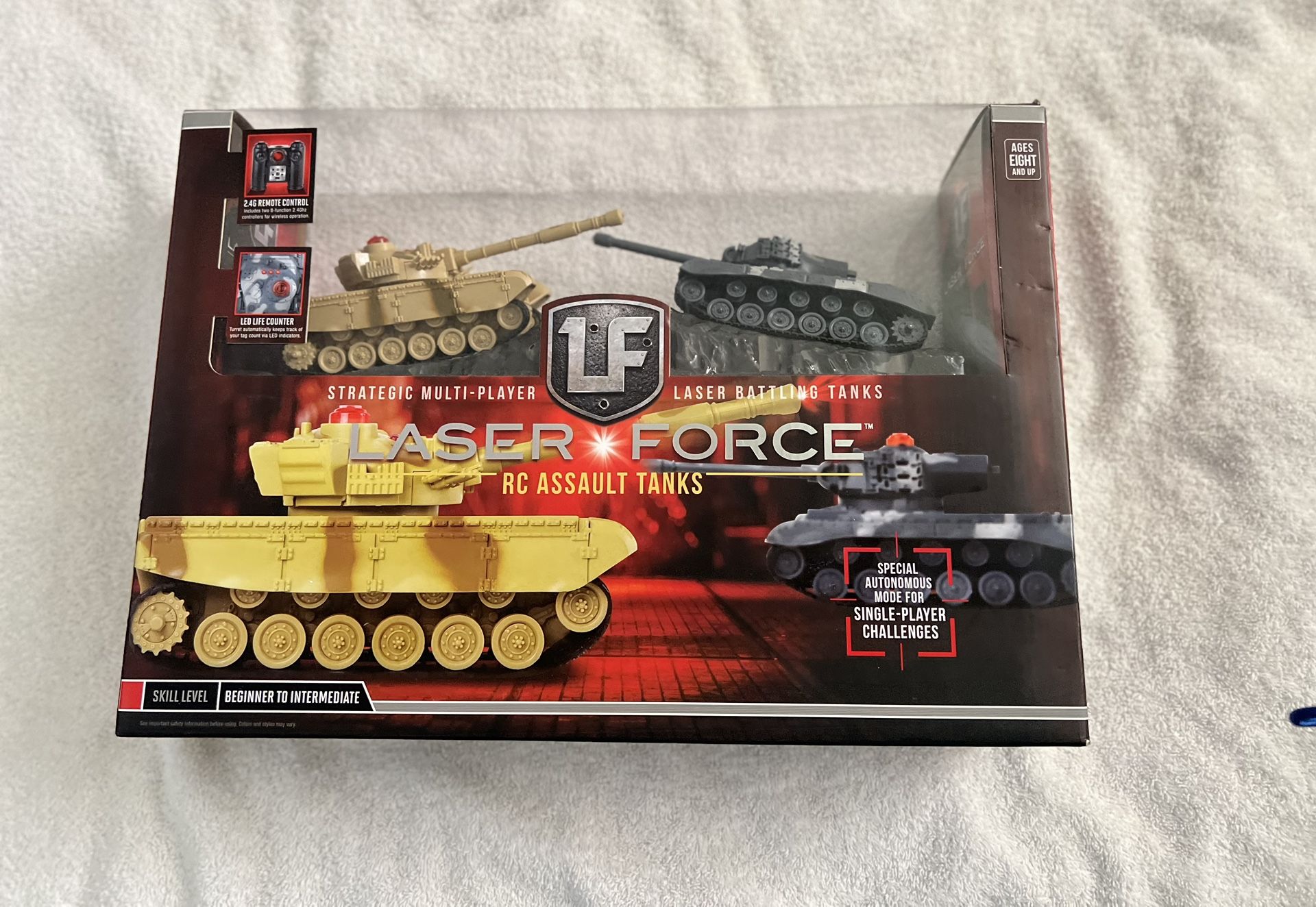 Laser Force RC Assault Tanks Laser Battling Tanks