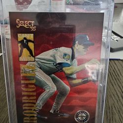 Alex Rodriguez 1995 Pinnacle Select Can't Miss Insert Baseball Card 