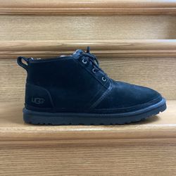 UGG Men’s Neumel Black Suede Winter Chukka Boots