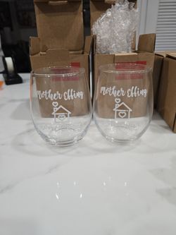 Mother Effing Homeowner Stemless Wine Glass