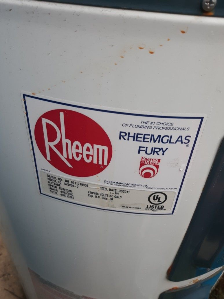 Electrical Water Heat 40 Gallon 200 R Best Offfer