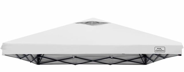Replacement Top Pop Up Canopy Tent Cover Roof with Air Vent and Adjustable Elastic Strap, Polyester UV Waterproof for Outdoor Garden Patio Sun Shade(T