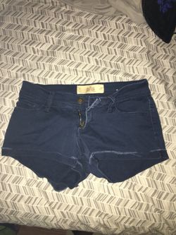 Navy blue Hollister shorts-Size 1