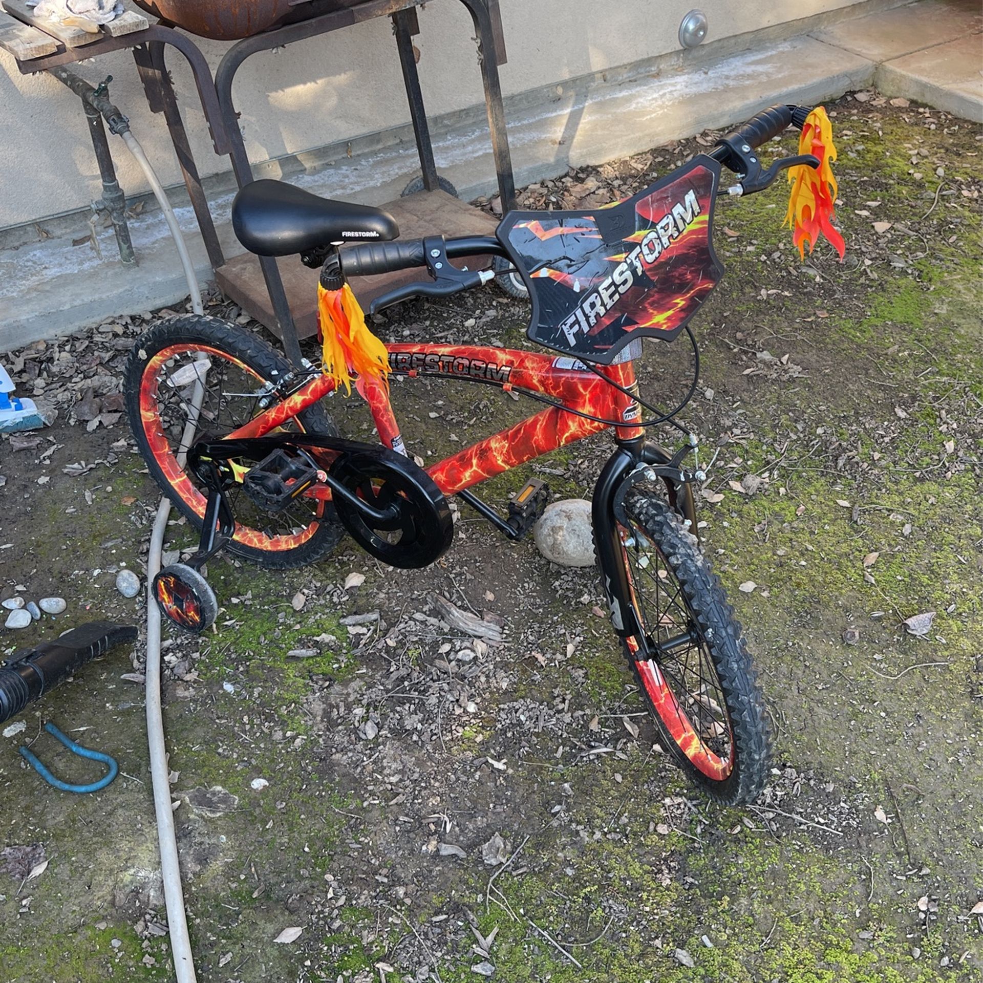Youth Boy Bike With Training Wheels