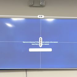 55” Samsung Flat Screen TV – Wall Mounted