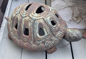 Garden Turtle Tea-light Lantern