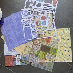 Free Cat Themed Scrap Book Sheets.  Some Of The Tag Sheets Are Missing But The Rest Is In Good Shape Pick Up At 19th Ave And Glendale 