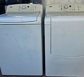 Kenmore washer and gas dryer
