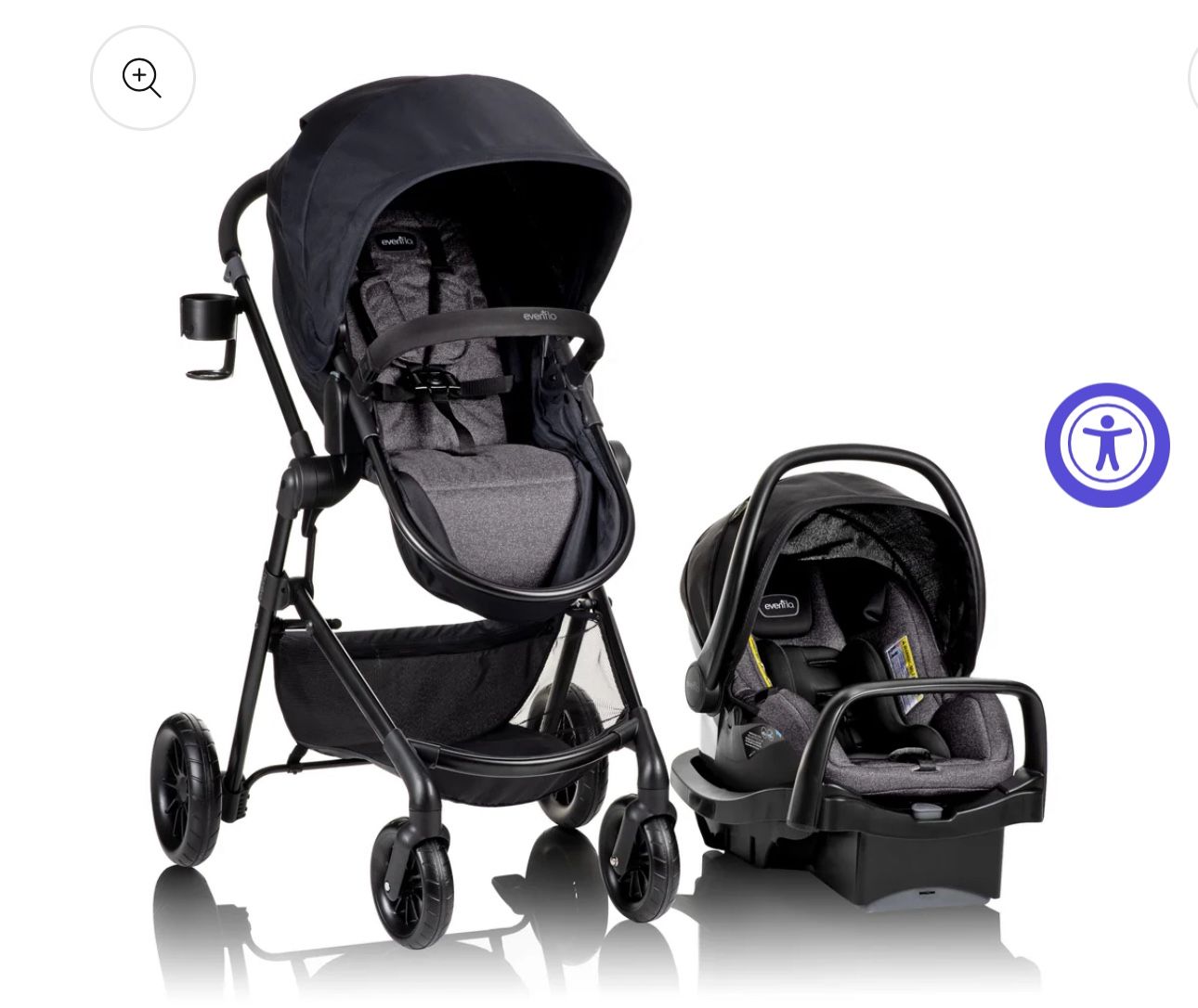 Evenflo Travel System With Car seat And Base