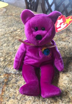 Millennium Beanie Baby - Rare w/spelling errors