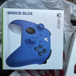 Shock Blue Xbox Controller