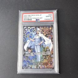 One Piece Rob Lucci Op09 Sp Psa 10