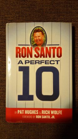 Chicago Cubs Ron Santo book