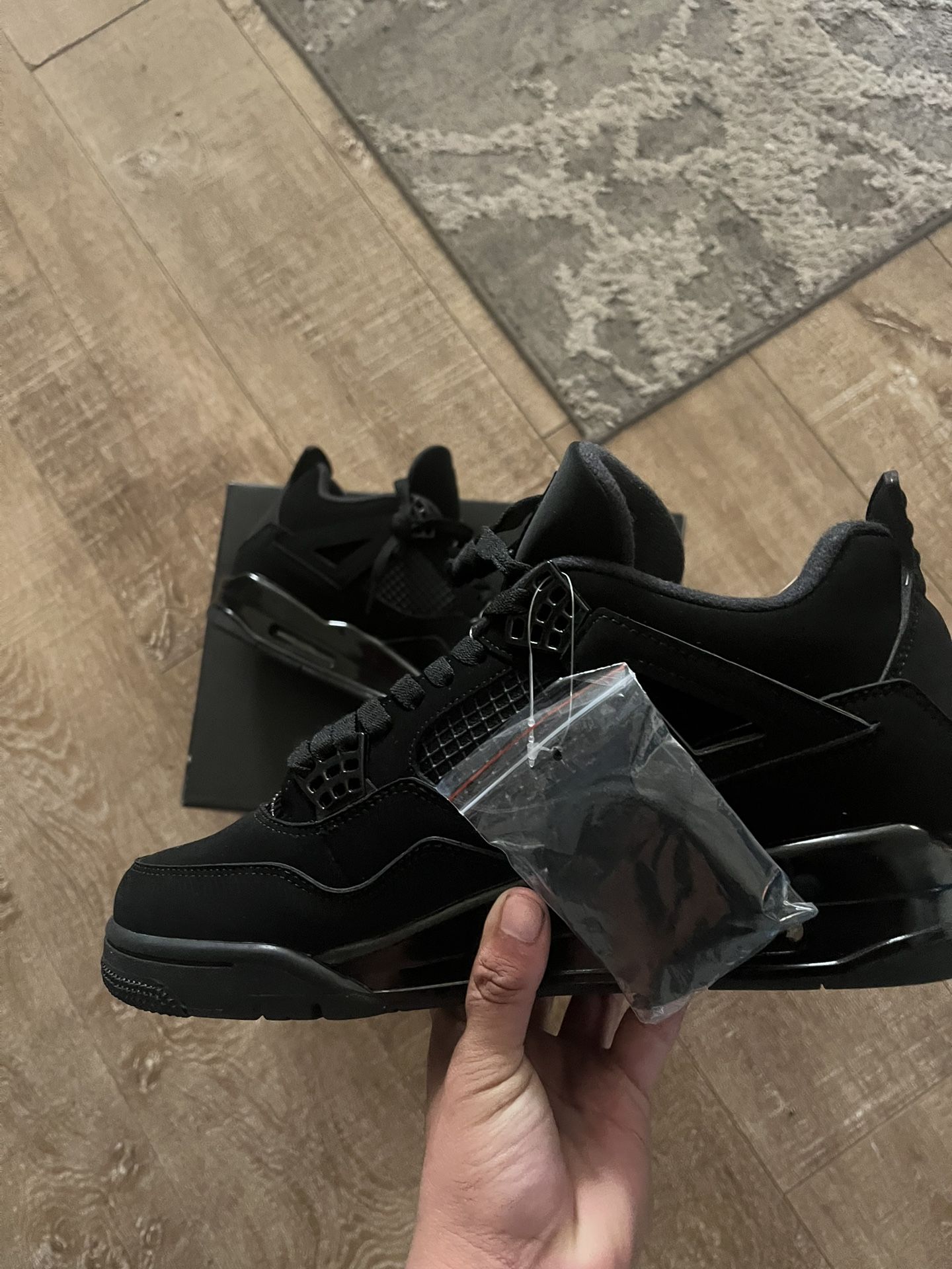 Jordan 4s Black Cat 
