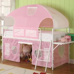 Girls Pink House bed