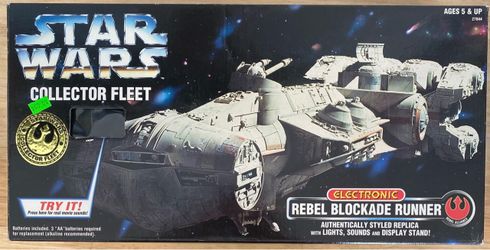 Star Wars Collector Fleet Electronic Rebel Blockade Runner