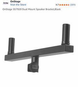 2 dual speaker pole mounts $25 each