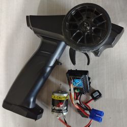 Rc Parts. Radio Brushed 1/16 Scale Motor /Esc
