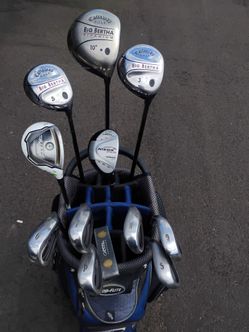 Tall Callaway Men's Complete Set! +1inch! Golf Clubs!