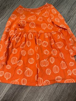 Pumpkin dress