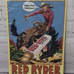 RED RYDER Action Bar Advertising 1990 Wall Art Decor 