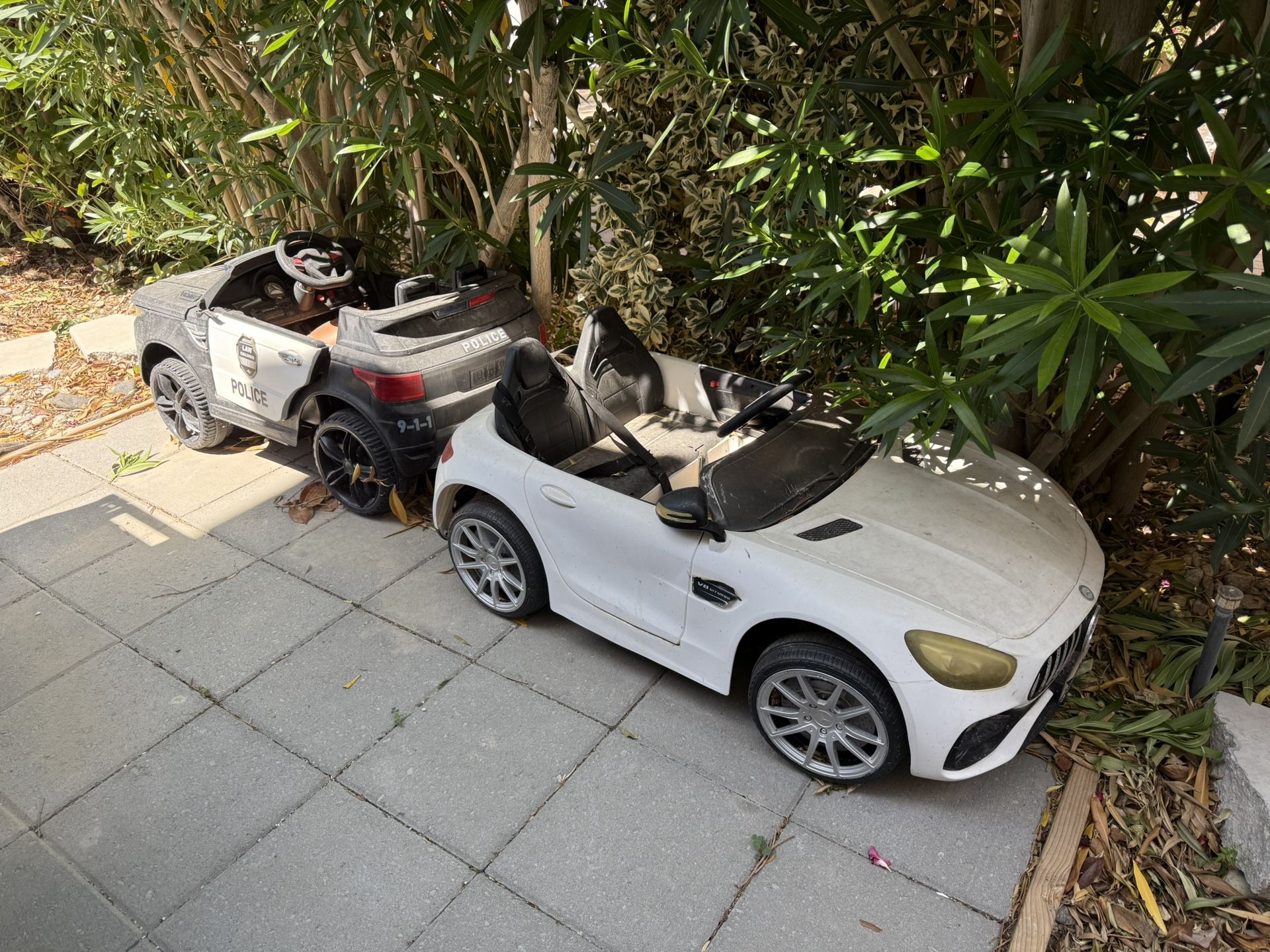 Kids Electric Cars (Police And Mercedes)