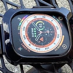 Apple Watch Ultra Black Band and Case 49mm