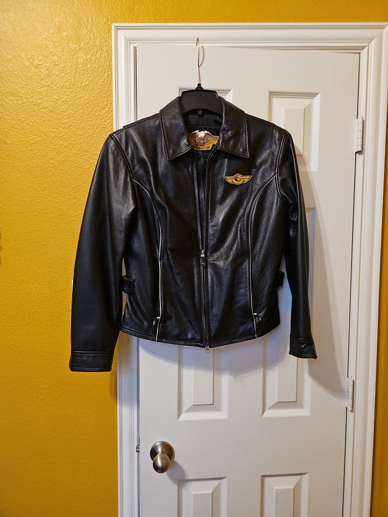 Womens 100th Anniversary Leather Jacket 